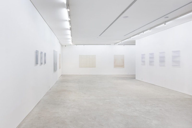 Vista da exposição 'Tecido', 2019
