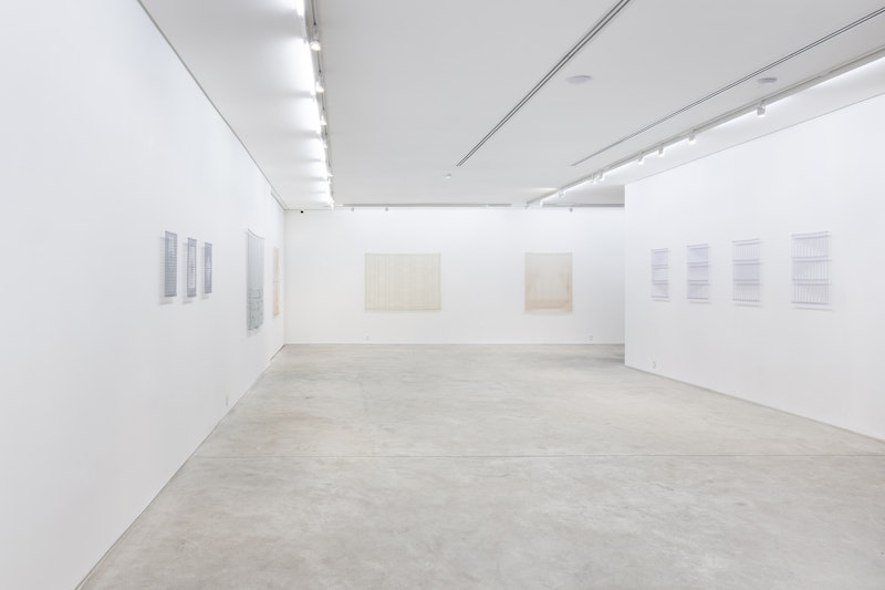 Exhibition view of 'Tecido', 2019