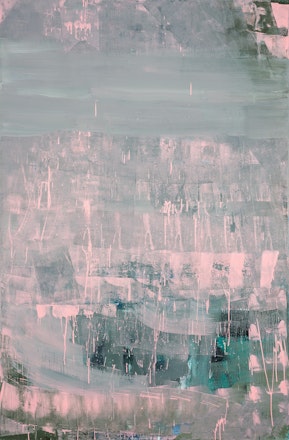 Pintura Sem Título (Padronagem Cinza e Rosa), 2014
