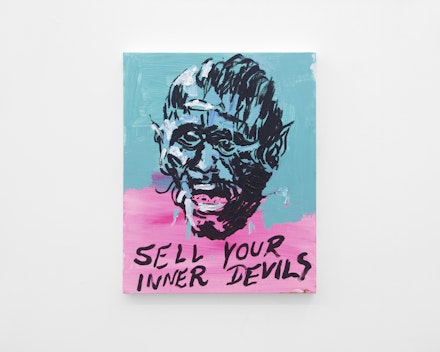 Pintura sem título (Sell Your Inner Devils), 2017