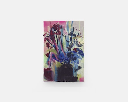 Pintura sem título (Vaso de Flores 4), 2017