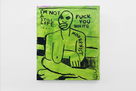 Pintura Sem título (White Modernist), 2018